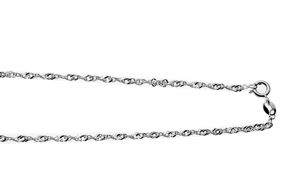 Silver Chain Singapore 22 Inch