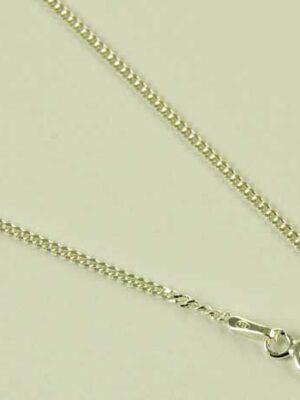 Silver Chain Singapore Curb 24 Inch